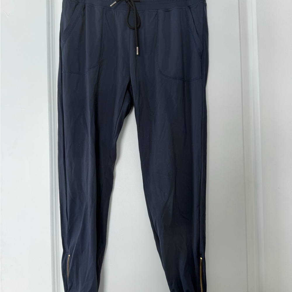 ZYIA Women's Navy Joggers with Drawstring